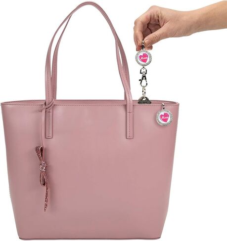 Women’s Key Finder, Key Holder, Key Ring, Cute Keychain, Keychain, Accessories, Car Keys Keychain, Key Hook, Bling, Pink Ribbons in Saudi Arabia