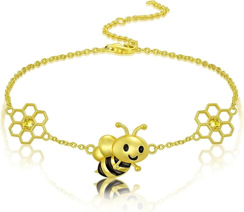 Sterling Silver Bracelet For Women Cat/Snake/Fox/Fish/Bee Bracelet Jewelry Gift For Ladies in Saudi Arabia
