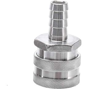 Stainless Steel Quick Disconnect Set Female Barb+Male MPT1/2 inch