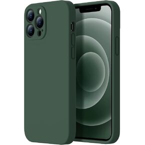 Designed for iPhone 11 Pro Max Case - Upgraded Camera Protection - Soft Microfiber Lining Inside - Liquid Silicone Shockproof Protective Phone Case 6.5 for Men Women Girls - Army Green
