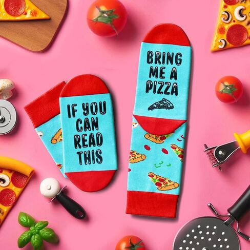 هابي بوب شوكولاتة مبتكرة للاطفال هدية مضحكة، If You Can Read This Socks، بني شوكولاتة، 7-12 سنة، بني شوكولاتة، 7-12 سنة in Kuwait