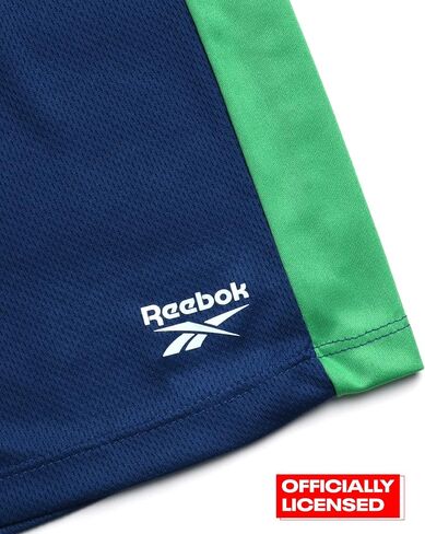 طقم شورت رياضي للأولاد من ريبوك - قطعتين تي شيرت بأكمام قصيرة وشورت رياضي - طقم ملابس صيفي كاجوال للأولاد (8-12) in Kuwait