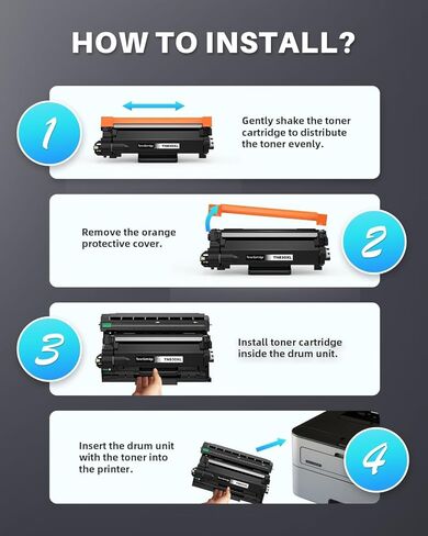 DR830 Drum Unit for Brother Printer Replacement for Brother DR830 DR-830 Drum Unit for HL-L2400D HL-L2460DW HL-L2405W HL-L2465DW HL-L2480DW DCP-L2640DW MFC-L2820DW Printer, 1 Pack, Not Toner in Kuwait