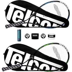 Teloon Tennis Rackets for Adults 2 pcs Recreational -27 inch Tennis Racquet for Men and Women College Students Beginner Tennis Racket.…