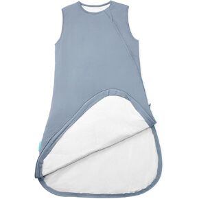 Supersoft Sleep Sack 1.0 TOG, Premium Bamboo Viscose Toddler Sleeping Bag, 2-Way Safe Zipper Sleepsacks 2-4T (Whale)