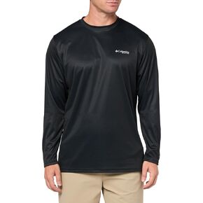 Columbia Men's PFG Terminal Tackle Fish Flag Long Sleeve Fishing Shirt