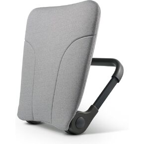 READY ROCKER Deluxe Cloud | Adjustable Ergonomic Portable Rocker | Back Pain Relief & Relaxation | White Rocker & Deluxe Cover | Back & Lumbar Support for Chair | Lightweight & Portable | 3.0 Model