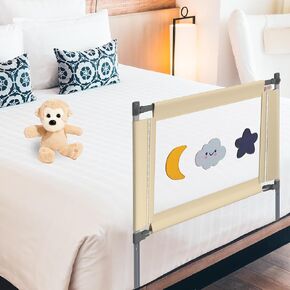 Toddler Bed Rails-Baby Bed Rail Guard Bed Rails for Queen Bed Bed Rails for King Size Bed Side Rails for Kids Safety Rails for Bed for Kids Bed Safety Rails for Children Bed Net for Baby to Not Fall. in Saudi Arabia