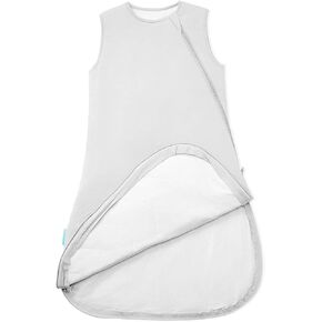 Supersoft Sleep Sack 1.0 TOG, Premium Bamboo Viscose Toddler Sleeping Bag, 2-Way Safe Zipper Sleepsacks 2-4T (Dolphin)
