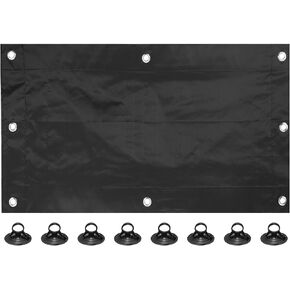 PATIKIL Nursery Blackout Curtain, 40" x 22" Blackout Blinds Temporary Room Darkening Shade with Suction Cups for Nursery Bedroom