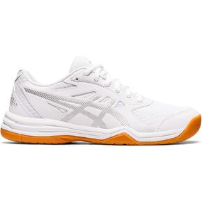 ASICS Women's Upcourt 5 Indoor Sport Shoe, 9.5, Black/Illuminate Mint
