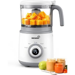 صانع طعام الأطفال من جرونسي، معالج طعام الأطفال بزر واحد، خلاط مطحنة باخرة في واحد، الطبخ التلقائي والطحن، صانع هريس الأطفال، آلة خلاط مع طعام أطفال صحي منزلي الصنع، خالي من مادة BPA in Kuwait