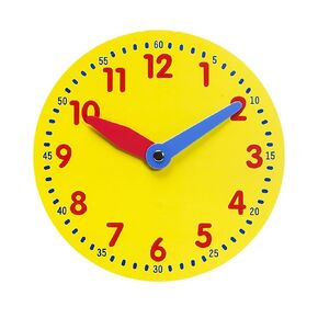 Didax Educational Resources Magnetic Demonstration Clock Math Manipulative, 12 inch diameter