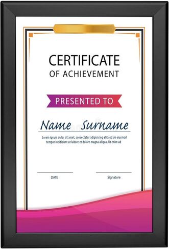 SnapeZo Poster Frame 36x48, Black, 1.25 Inch Aluminum Profile, Front-Loading Snap Frame, Wall Mounting, Professional Series in Kuwait