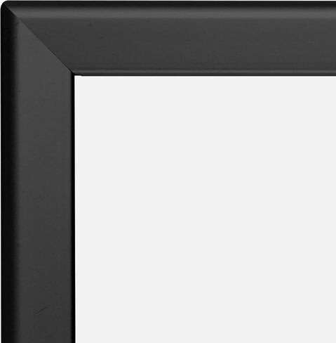 SnapeZo Poster Frame 36x48, Black, 1.25 Inch Aluminum Profile, Front-Loading Snap Frame, Wall Mounting, Professional Series in Kuwait