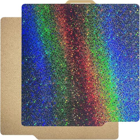 3D Printer Platform Bambulab X1 P1P P1S Multi Color PEY - Texture PEI Coating Build Plate 257x257mm: Newest Upgrade Accessories Transfer Shiny Star to Prints 10.1x10.1in Bczamd in Saudi Arabia