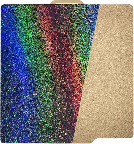 3D Printer Platform Bambulab X1 P1P P1S Multi Color PEY - Texture PEI Coating Build Plate 257x257mm: Newest Upgrade Accessories Transfer Shiny Star to Prints 10.1x10.1in Bczamd in Saudi Arabia