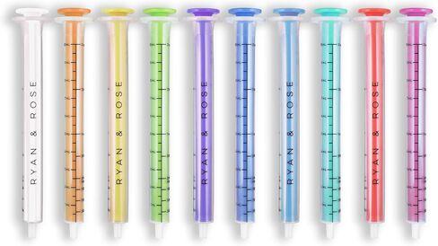 Ryan & Rose Cutie Dose - Baby Medicine Dispenser Syringe For Children Medicine Syringes For Children Medication Dispenser Baby Medicine Syringe Baby Medicine Dropper Baby Syringe (10 Pack) in Saudi Arabia