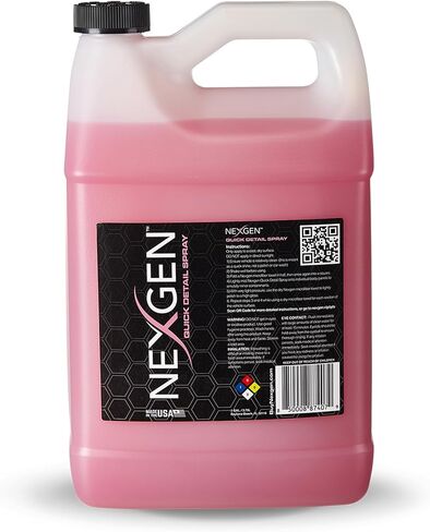 Nexgen Quick Detail Spray — All-in-One Spot Removal, Clay Bar Lubrication, Instant Detailing — Professional-Grade Cleaner for Cars, RVs, Motorcycles, Boats, and ATV’s — 1 Gallon Jug in Saudi Arabia