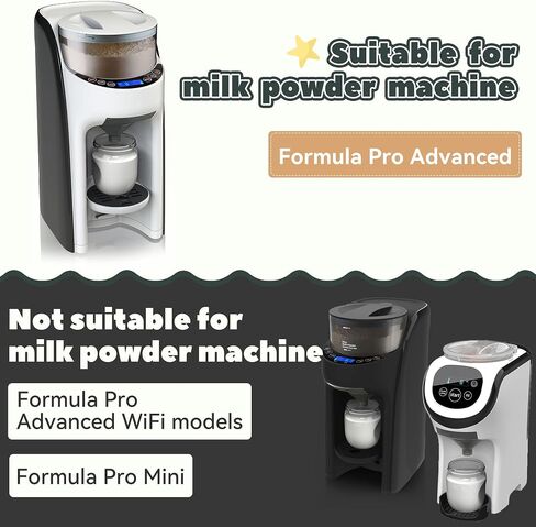 Replacement Funnel Compatible with Baby Brezza 1 Sets Replacement Parts Funnel and Cover, Grey in Saudi Arabia