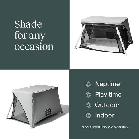 Lotus Play Yard FunShade (Grey) in Saudi Arabia