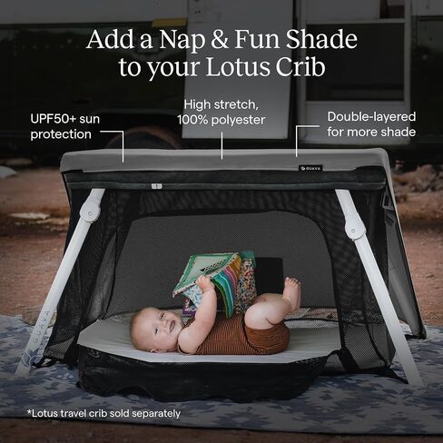 Lotus Play Yard FunShade (Grey) in Saudi Arabia