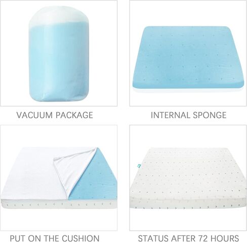 وسادة مرتبة سرير مناسبة لـ Dream On Me Nest/Zodiak/Zoom المحمولة، بامو بيب ديلوكس وبيبي تريند ديلوكس قابلة للحمل، مقاومة للماء وقابلة للتنفس مع غطاء بسحّاب قابل للإزالة in Kuwait