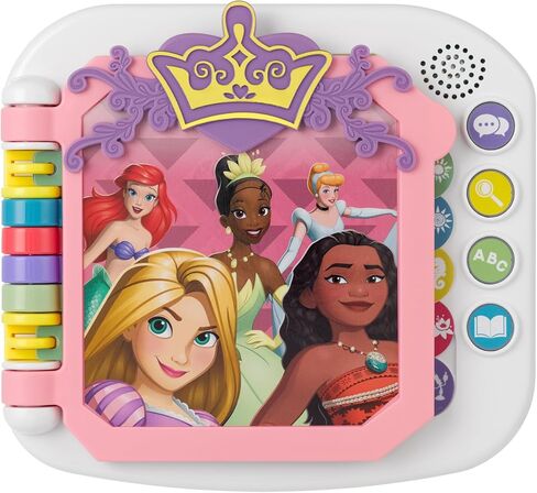 eKids Disney Princess Interactive Book with Preschool Learning Activities, Educational Toys for Toddlers and Fans of Disney Princess Toys in Kuwait