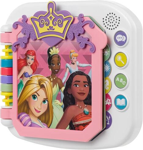 eKids Disney Princess Interactive Book with Preschool Learning Activities, Educational Toys for Toddlers and Fans of Disney Princess Toys in Kuwait