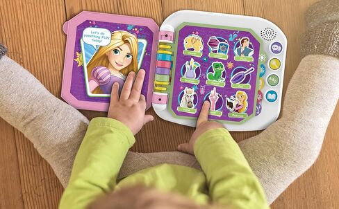 eKids Disney Princess Interactive Book with Preschool Learning Activities, Educational Toys for Toddlers and Fans of Disney Princess Toys in Kuwait