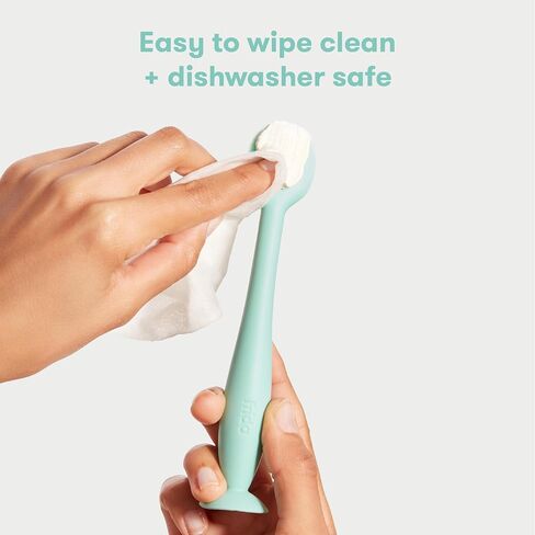 Frida Baby Diaper Cream Spatula, 100% Silicone Butt Spatula for Baby, Diaper Cream Applicator for Easy + Clean Use of Butt Paste & Diaper Rash Cream, BPA- Free, Teal in Saudi Arabia