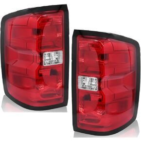 مجموعة مصابيح الذيل متوافقة مع شيفروليه سيلفرادو 1500 2500HD 3500HD 2016-2019، مصباح خلفي على طراز OE يحل محل GM(84288723) 23295939، جانب الركاب الأيمن in Kuwait