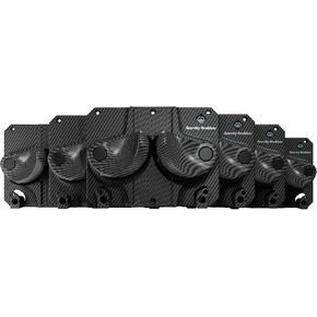 Ultimate Wall Storage Rack for Skis and Snowboards | Damage-Free Storage | Fits Any Ski or Snowboard | (Carbon, 6)