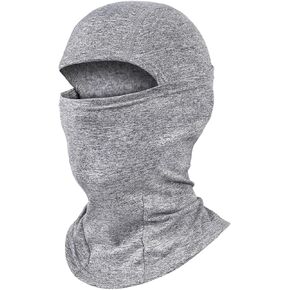 2THESTARS Shiesty Ski Mask for Men - Keep Warm and Comfortable with Elastic and Skin-Friendly Balaclava Face Mask for Winter (Grey)