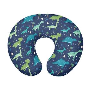Dinosaur Nursing Pillow Cover, Fits The Original Support for Breastfeeding, Bottle Feeding, and Bonding Comfortable Slipcover for Baby Girl and Boy Blue Green