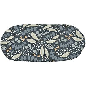 قطعة بديلة لسرير العرض المهدئ من فيشر برايس - ورقة طباعة الأوكالبتوس منتصف الليل GYN85، مقاس واحد، أسود، رمادي، أصفر، أخضر in Kuwait