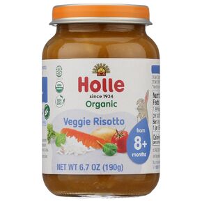 Holle Organic Veggie Risotto Baby Food, 6.7 OZ