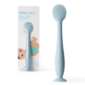 Frida Baby Diaper Cream Spatula, 100% Silicone Butt Spatula for Baby, Diaper Cream Applicator for Easy + Clean Use of Butt Paste & Diaper Rash Cream, BPA- Free, Teal