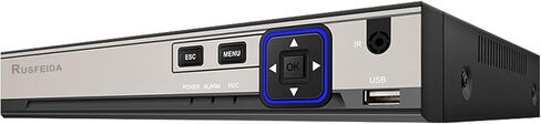 5MP 8CH POE NVR، H.265+ مسجل فيديو شبكي لنظام كاميرا الأمان، يدعم كاميرا 5MP/4MP/3MP/1080P POE IP، كشف الوجه، تسجيل 24/7، (HDD غير متضمن) in Kuwait