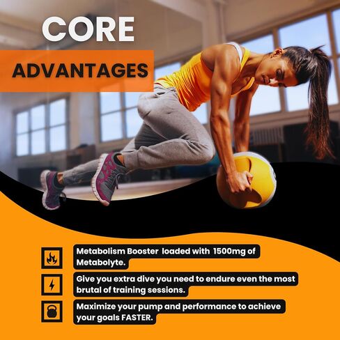 Outlift Burn Thermogenic Pre Workout Powder for Men & Women, Max Dosed 2 in 1 Performance & Weight Loss Supplement with Metabolyte Fat Burner Electrolytes, GBBGO Super Carnitine, CalorieBurn, 22 Serv in Saudi Arabia