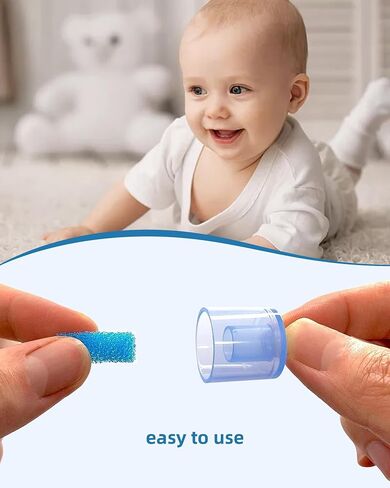 100 PCS Premium Nasal Aspirator Hygiene Filters Replacement for Grownsy/NoseFrida/NeilMed /Molucky/X-Bosak/HEYVALUE/LAREX/Iarha/Watolt/LittleTora and Other Similar Nasal Aspirator in Saudi Arabia