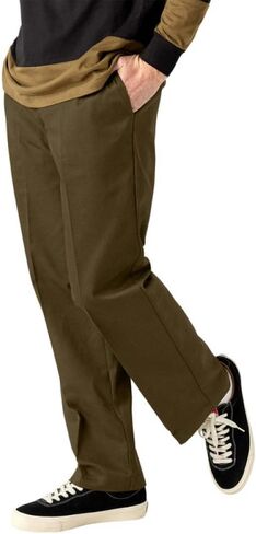 Dickies Men's Skateboarding Regular Fit Twill Pants in Kuwait