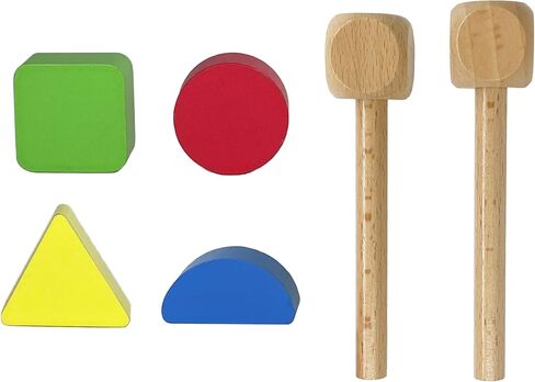 Teamson Kids Wooden Activity Cube Baby Toys, 7 in 1, Educational with Abacus, Xylophone, Bead Maze, Animal and Shapes, Age 1 Year + in Saudi Arabia