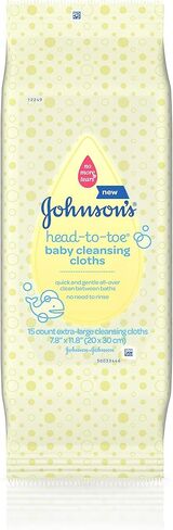 مناديل تنظيف جونسون للأطفال من الرأس إلى أخمص القدمين (3 عبوات) in Kuwait