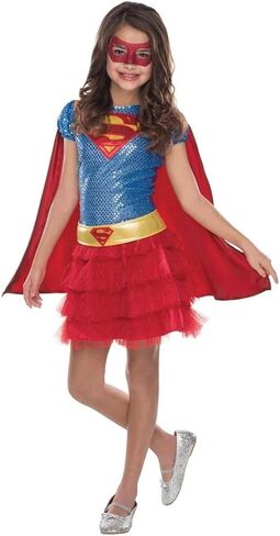 زي الأطفال من Rubie's DC Superheroes Supergirl الترتر، مقاس متوسط in Saudi Arabia