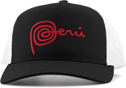 PeruCoUSA Marca Peru Hat — Trucker Mesh Snapback Cap — Adjustable — Gorras Peruanas in Kuwait