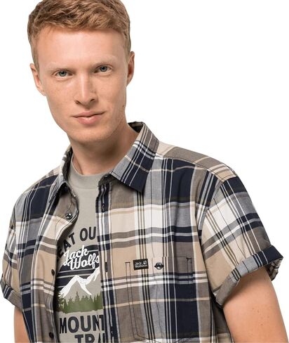 Jack Wolfskin Men's Standard Little Lake Shirt in Saudi Arabia