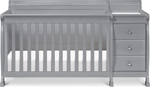 DaVinci Kalani 4-in-1 Convertible Crib and Changer Combo in Chestnut in Kuwait