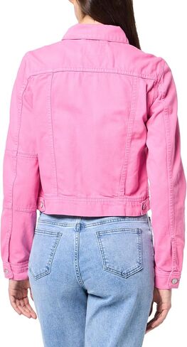 Free People Women's Rumors Denim Jacket, Sugar Magnolia in Saudi Arabia