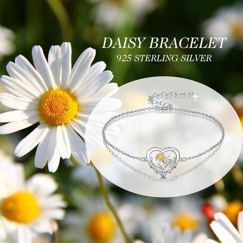 عباد الشمس/زنبق الوادي/القرنفل/الكاميليا/الأقحوان/زهر الخوخ/الورد/التوليب سوار 925 الفضة الاسترليني سوار زهرة الميلاد للنساء هدايا مجوهرات in Kuwait